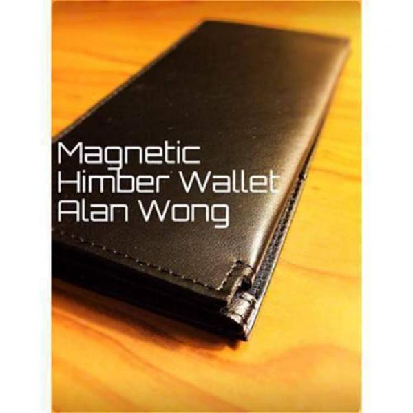 Leather Magnetic Himber Wallet by Alan Wong