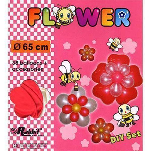 Four Balloon Flower Kit DIY SET (38 balloons 65cm)...