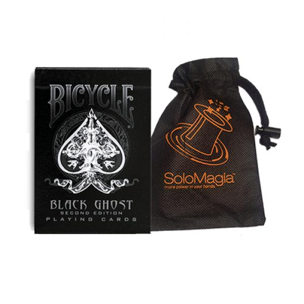 Bicycle Black Ghost by Ellusionist - with SOLOMAGI...