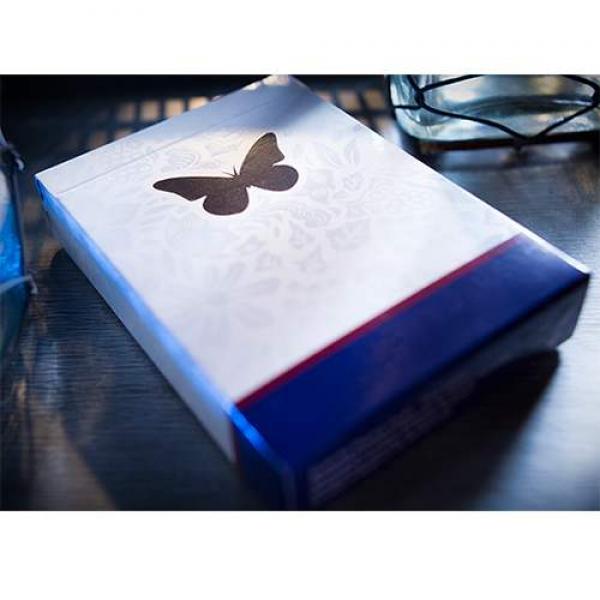 Butterfly Playing Cards Marked (Blue) by Ondrej Ps...