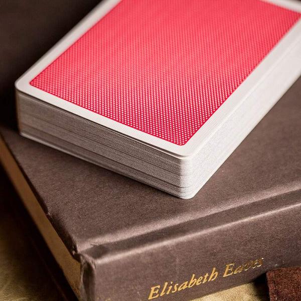 Steel Red Playing Cards (V2 Edition) by Bocopo
