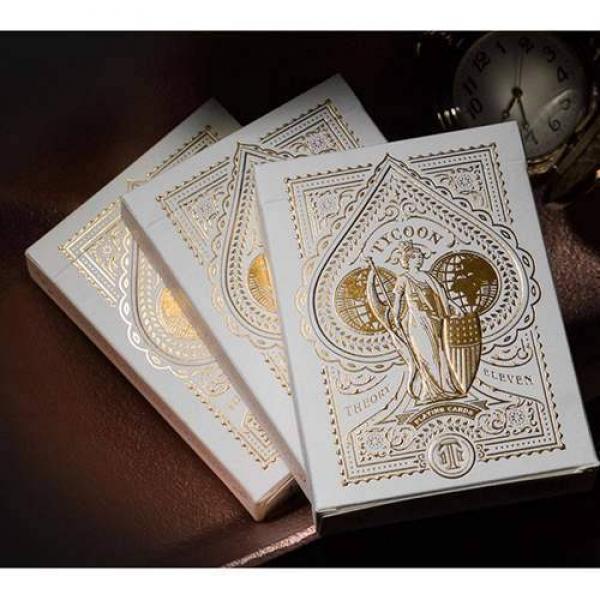 Tycoon Ivory playing cards by Theory 11