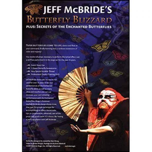 Butterfly Blizzard (Props and DVD) by Jeff McBride and Alan Wong