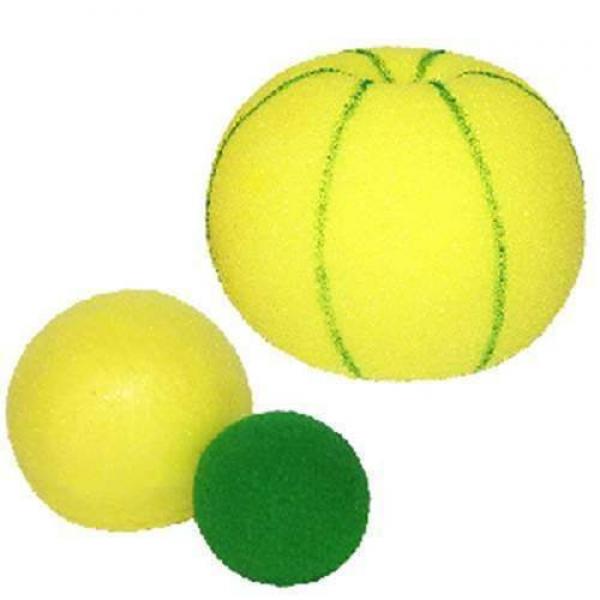 Balls into melon