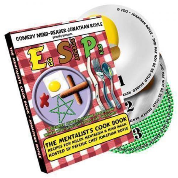 E.S.P. (Eggs, Sausage & Peas) by Jonathan Royale - 3 DVD set