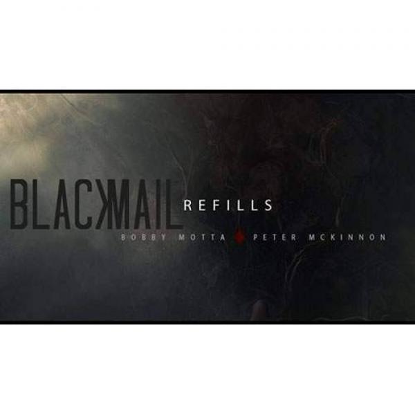 Refill Blackmail by Bobby Motta and Peter McKinnon - Ellusionist