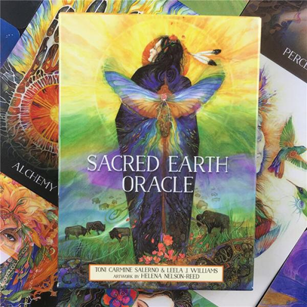 Sacred Earth Oracle by Toni Carmine Salerno e Leel...