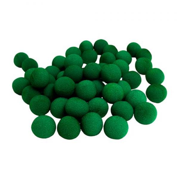 4 cm Super Soft Sponge Balls (Green) Bag of 50 from Magic By Gosh