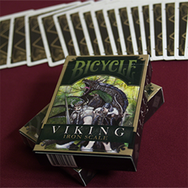 Bicycle Viking Iron Scale Deck by Crooked Kings Ca...