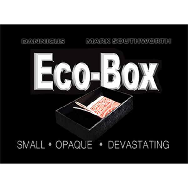 ECO_BOX (Black) by Hand Crafted Miracles & Mark Southworth