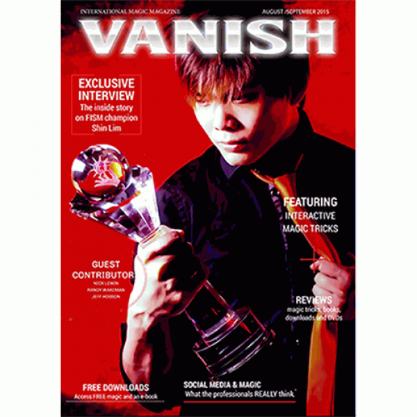 VANISH Magazine August/September 2015 - Shin Lim e...