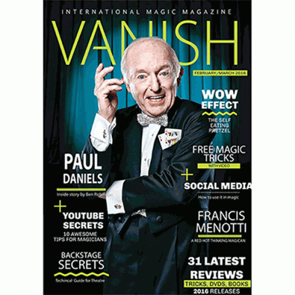 VANISH Magazine - January/Febuary 2016 - Paul Daniels eBook DOWNLOAD