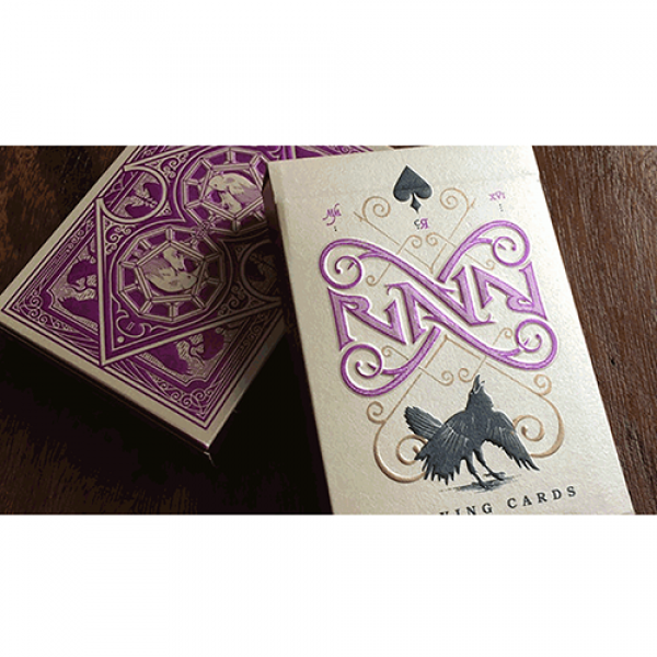 Ravn Playing Cards (Purple) Designed by Stockholm1...