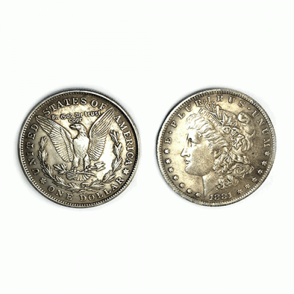Magnetic Morgan Dollar Replica (1 Coin) by Shawn Magic