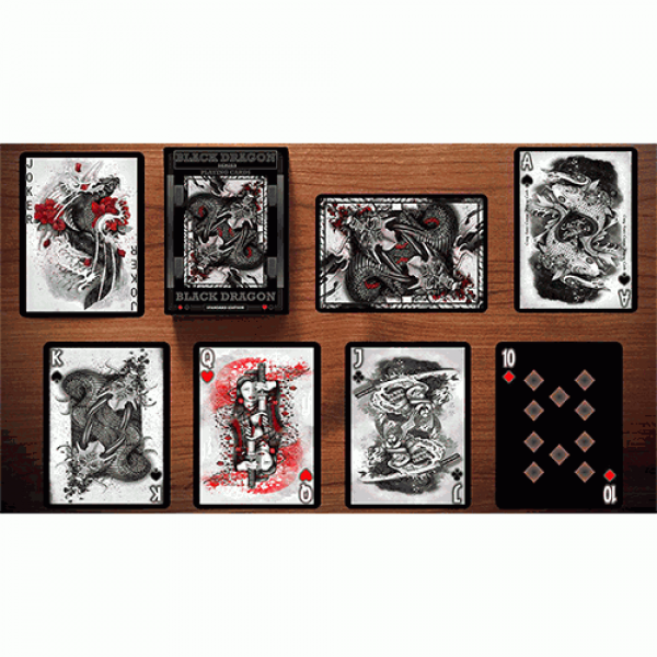 Black Dragon Series Playing Cards (Standard Editio...