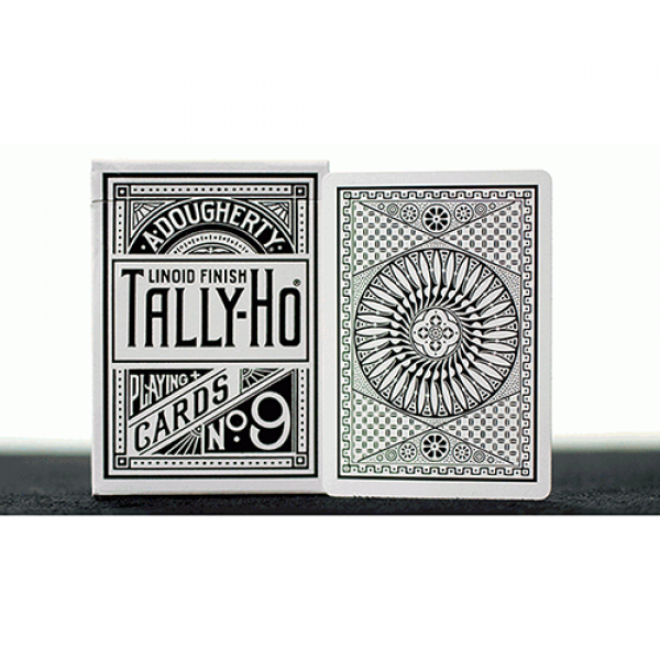 White Tally Ho (Circle Back) Playing Cards