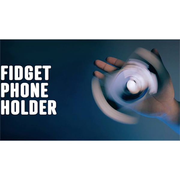 Fidget Phone Holder Black (Gimmick and Online Instructions) by Sansminds