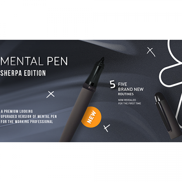 Mental Pen Sherpa Limited Edition by João Miranda and Gustavo Sereno