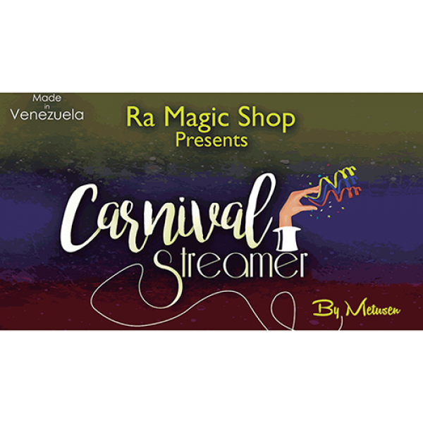 Carnival Streamer Christmas (Red, White and Green) by Ra Magic