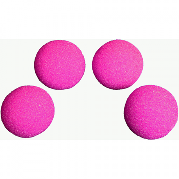 4 cm HD Ultra Soft  Hot Pink Sponge Ball Set from Magic by Gosh