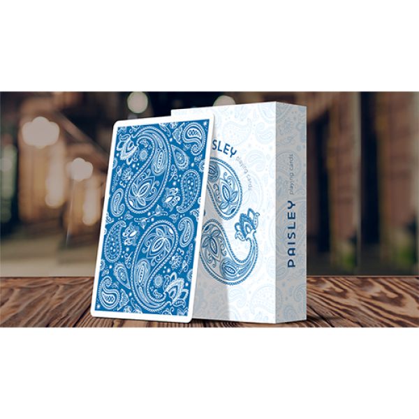 Limited Edition Paisley (French Blue) Playing Cards