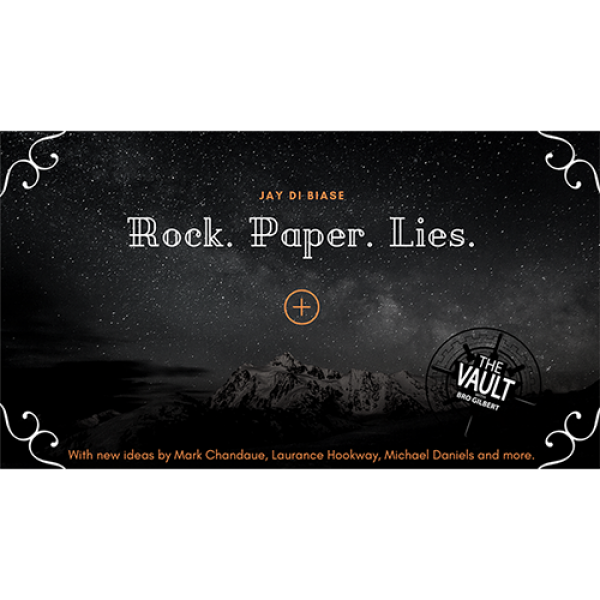 The Vault - Rock Paper Lies Plus by Jay Di Biase v...