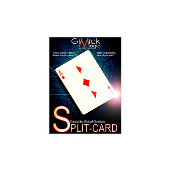 SPLIT-CARD (Red) by Mickael Chatelain 