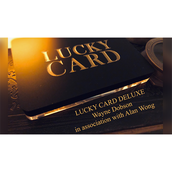 Lucky Card Deluxe by Wayne Dobson & Alan Wong