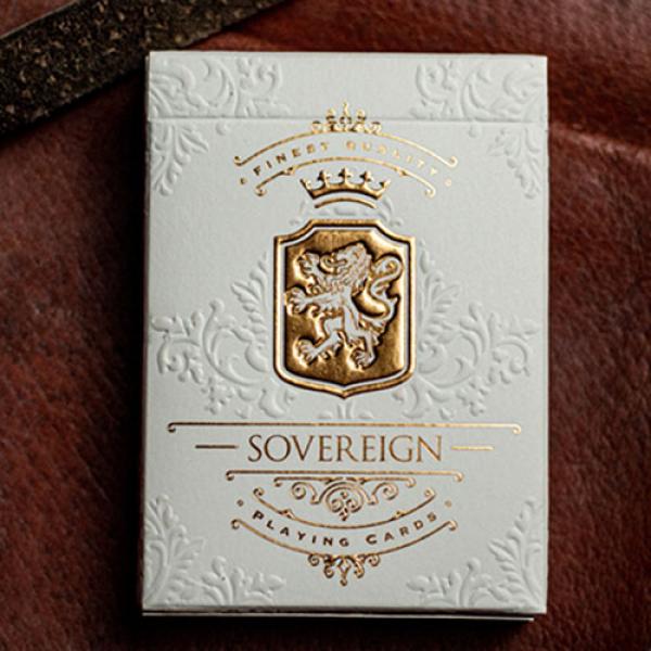 Sovereign (White) Exquisite Playing Cards by Jody ...
