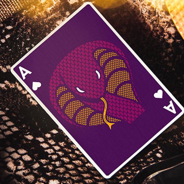The Serpent (Purple) Playing Cards