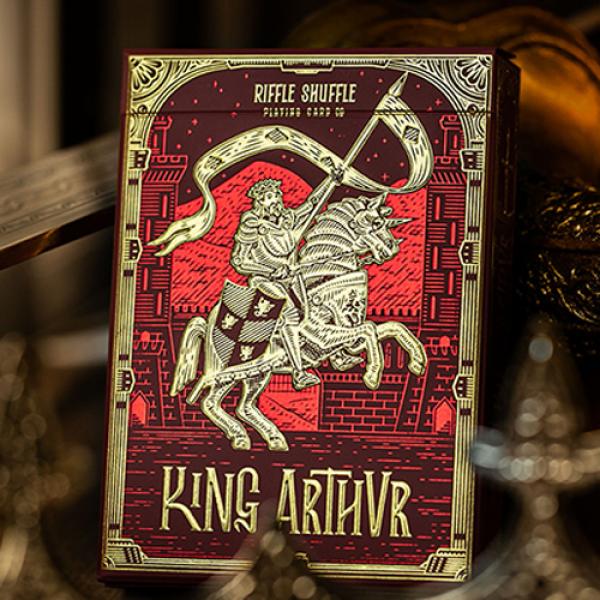 King Arthur (Carmine Cavalier) Playing Cards by Riffle Shuffle