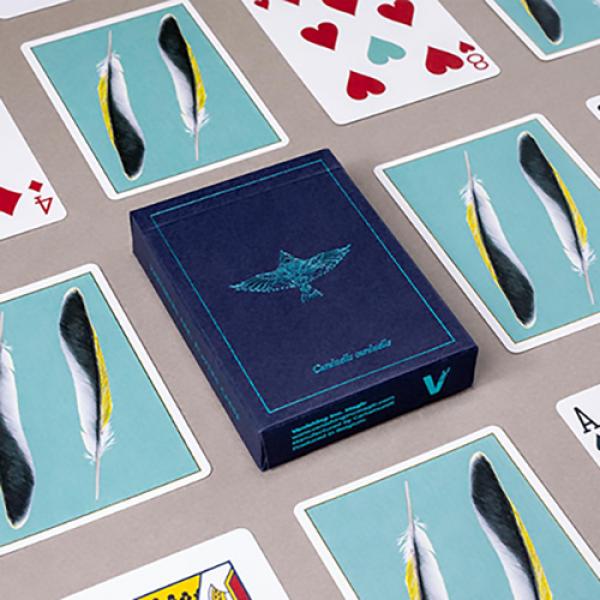 Feather Deck: Goldfinch Edition (Teal) by Joshua J...