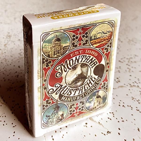 Clockwork: Montana Mustache Manufacturing Co. Playing Cards by fig. 23