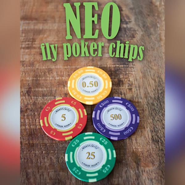 Neo Fly Poker Chips (Gimmicks and Online Instructi...