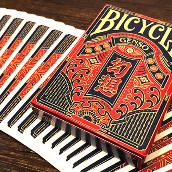 Bicycle Genso Blue Playing Cards by Card Experimen...