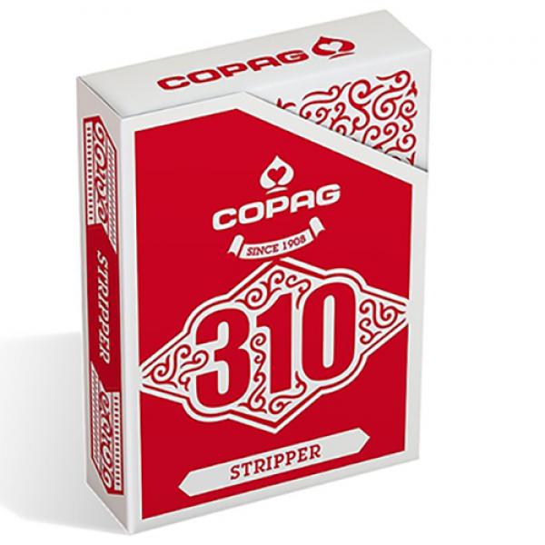 Copag 310 Stripper (RED) Playing Cards