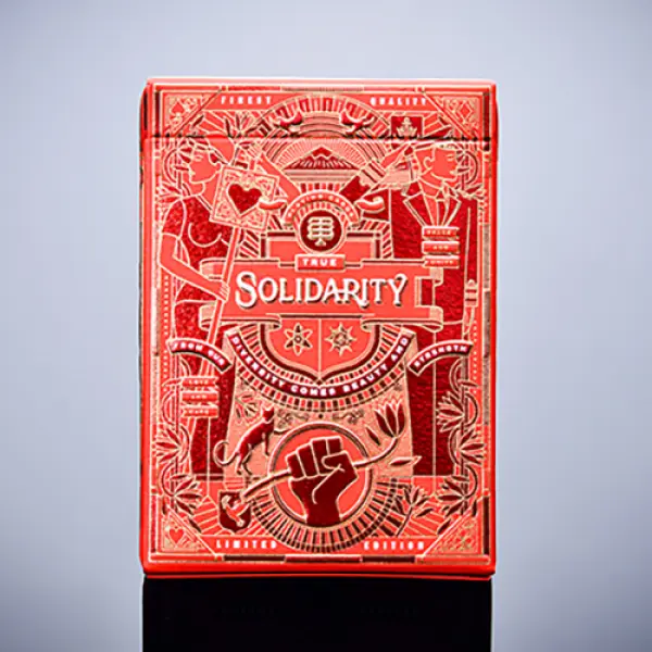 Solidarity (Loving Red) Playing Cards By Riffle Sh...