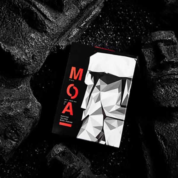 Moai Red Edition Playing Cards by Bocopo