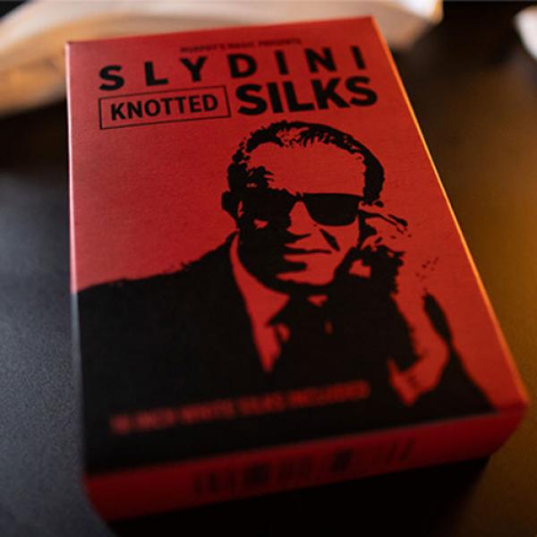 Slydini's Knotted Silks (White / 18 Inch)  by Slyd...
