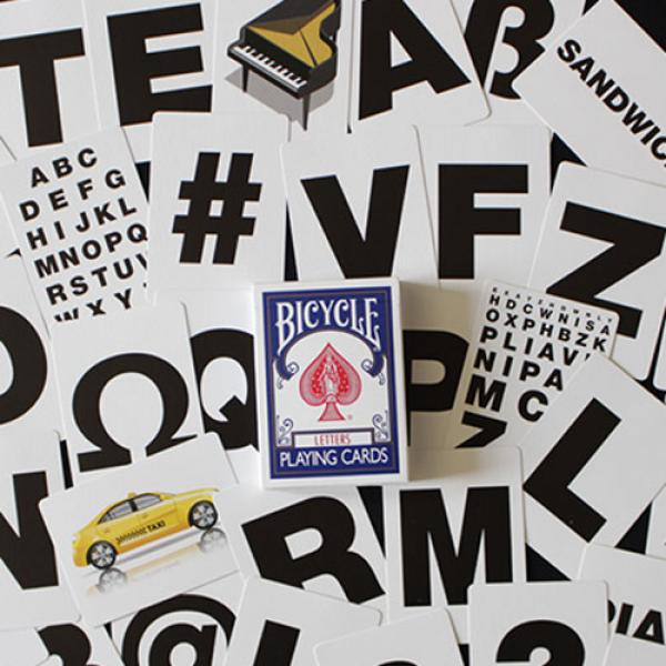 Bicycle Special LETTERS Blue Playing Cards (plus 1...