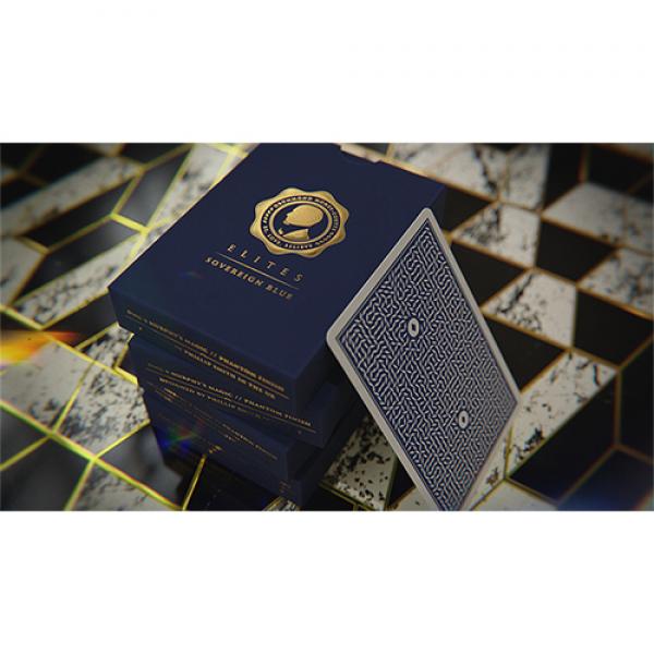 DMC ELITES: V4 Sovereign Blue Playing Cards