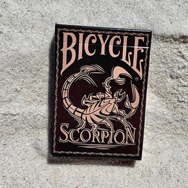 Gilded Bicycle Scorpion (Brown) Playing Cards