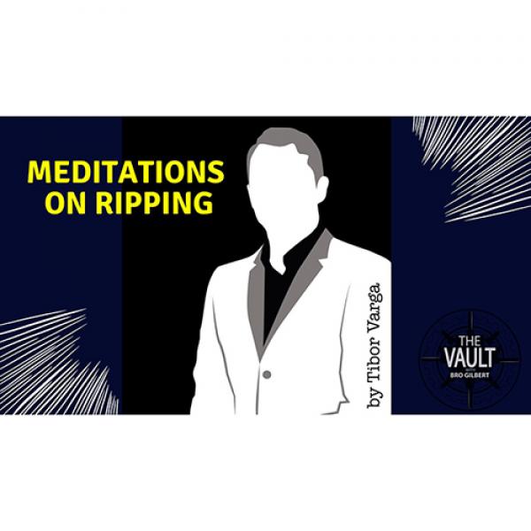 The Vault - Meditations on Ripping by Tibor Varga ...