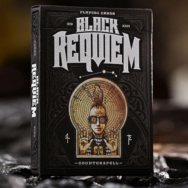 Black Requiem Playing Cards