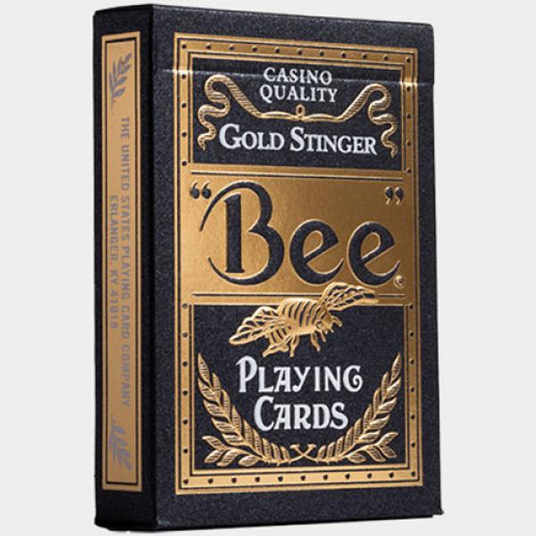 Bee Gold Stinger Playing Cards by US Playing Card