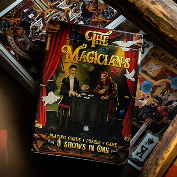 The Magicians Playing Cards, Card Game and Puzzle