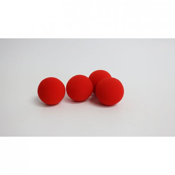 PRO Sponge Ball (Red) 4 cm - Bag of 4 from Magic b...