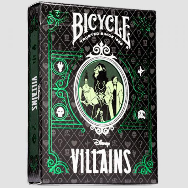 Bicycle Disney Villains (Green)  by US Playing Car...