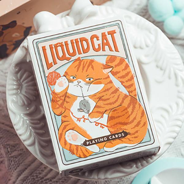 Liquid Cat Playing Cards by 808 Magic and Bacon Pl...