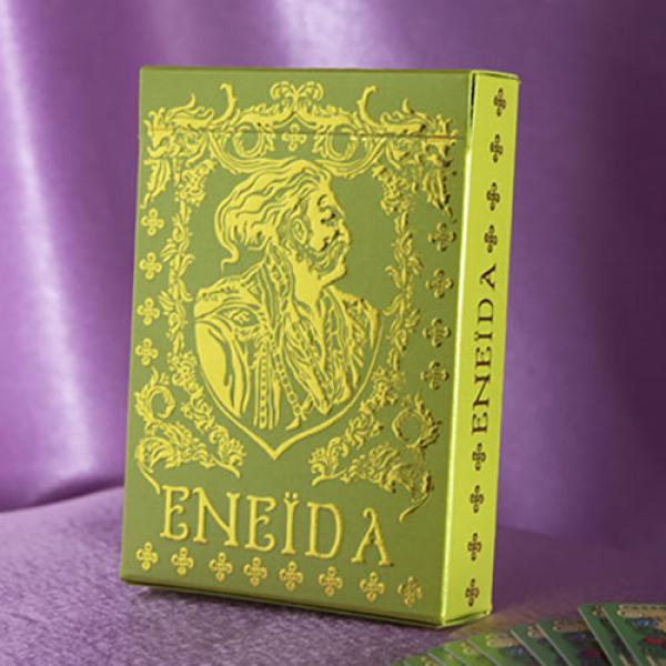 Eneida: Love (Green) Playing Cards